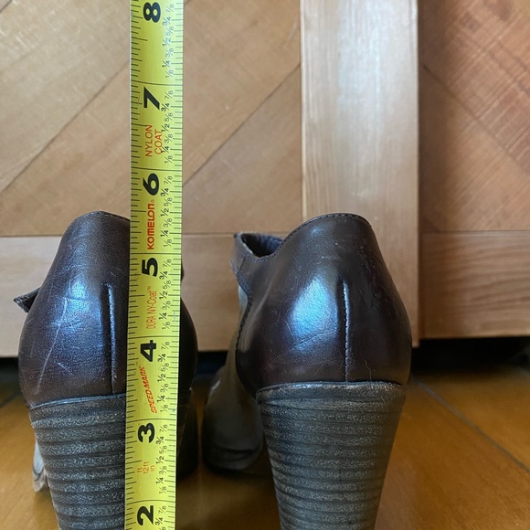 MOMA  Mary Janes Size 36  Tan/Brown Leather - Picture 4 of 7